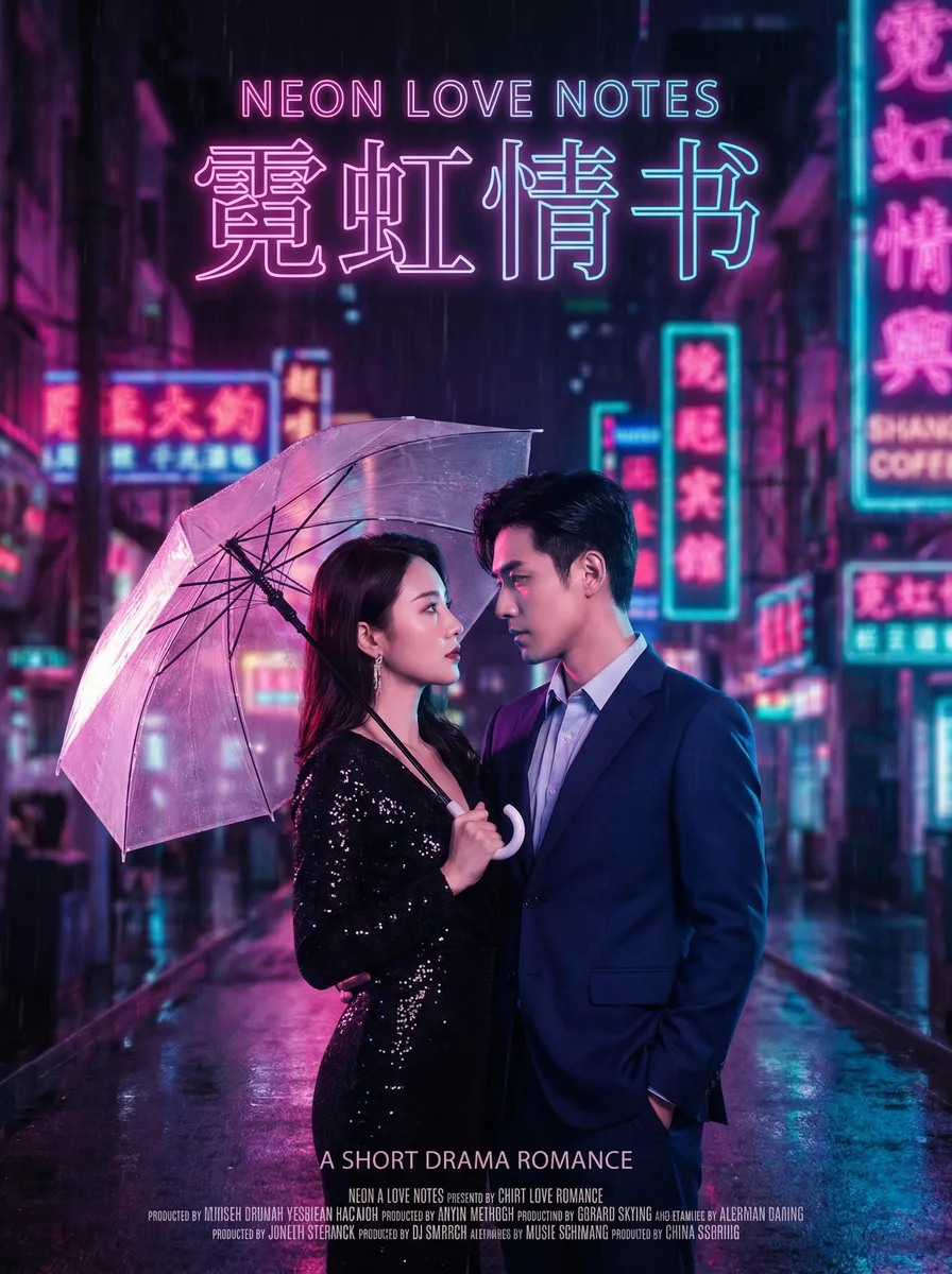 你好德古拉 热播都市爱情短剧 - 霓虹情书海报